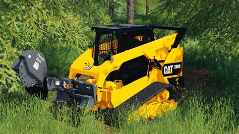 cat 289d skid steer fs19v1.0.0.0|cat fs19 mods.